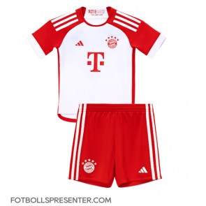 Bayern Munich Hemmatröja Barn 2023-24 Kortärmad (+ korta byxor)
